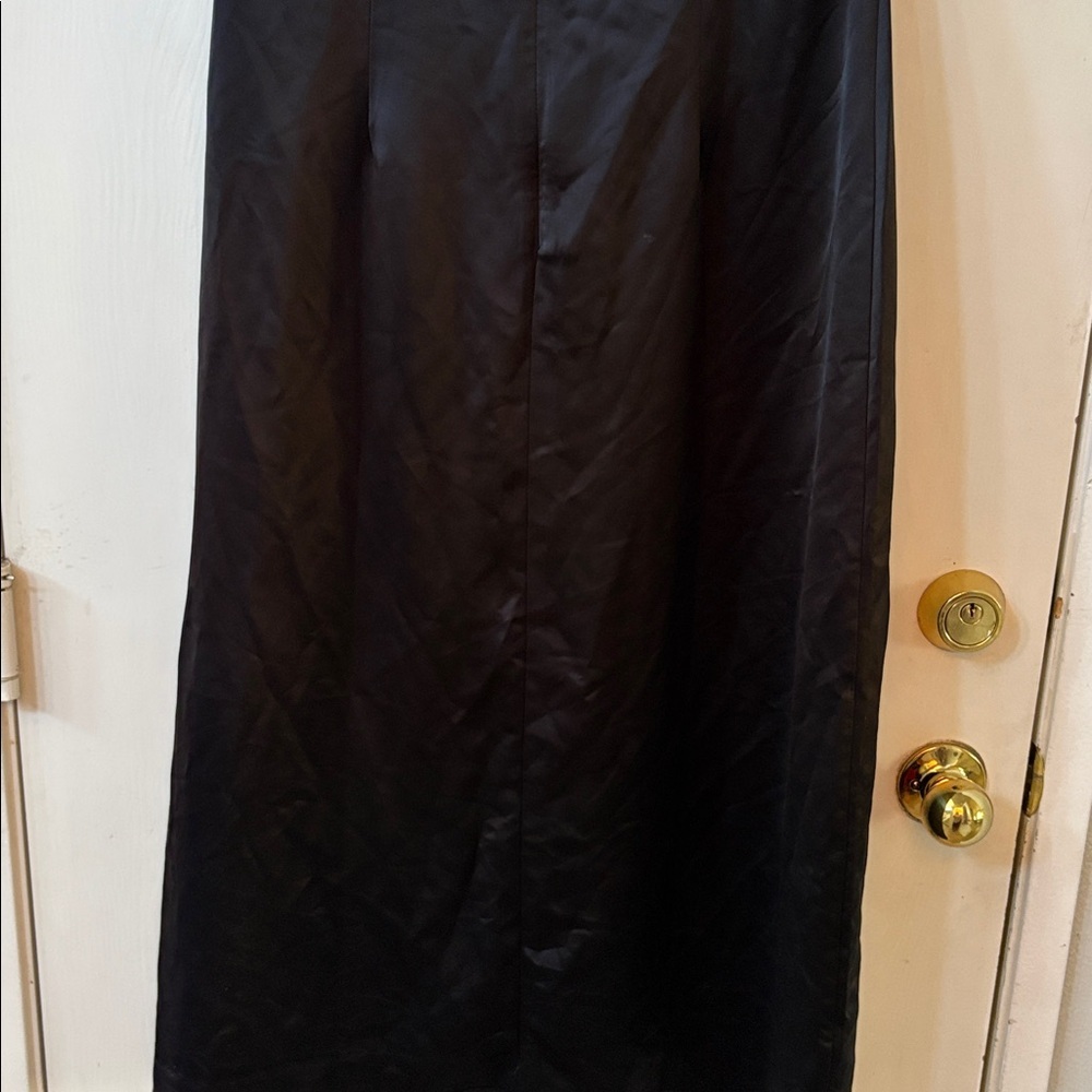Jason Wu Black Satin Gown - Picture 6 of 6